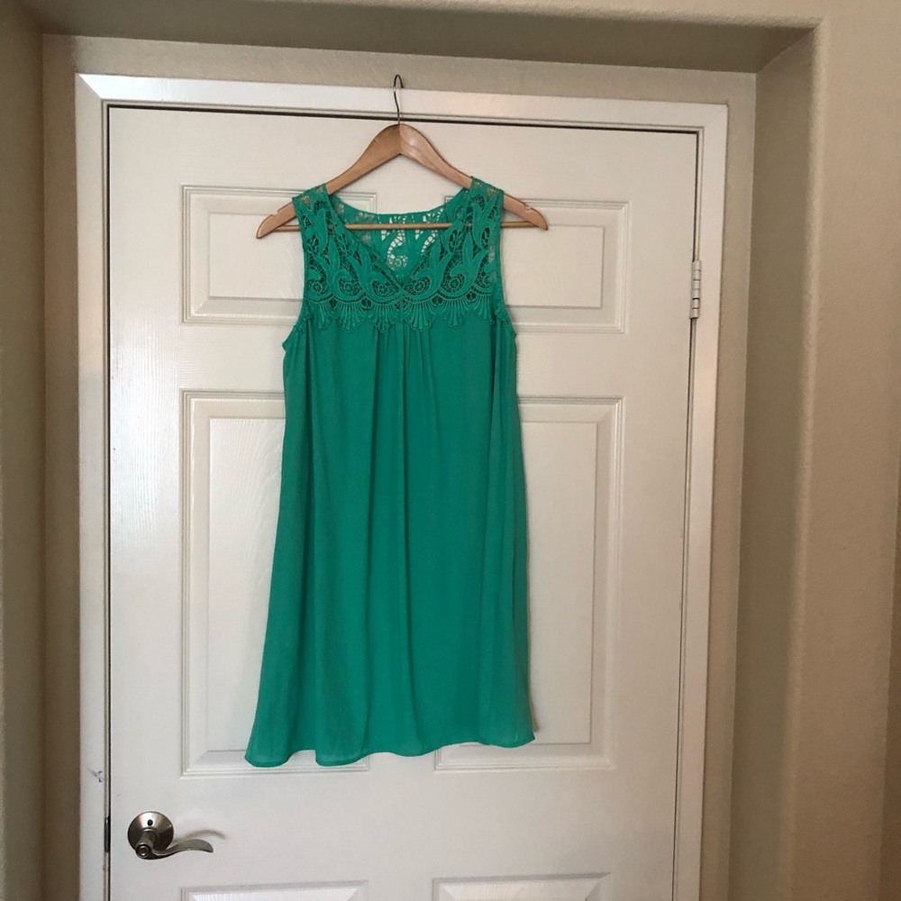 Green dress